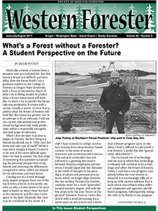 Cover of Western Forester June/July/August 2017 issue