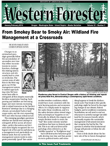 Cover of Jan/Feb 2016 Western Forester issue