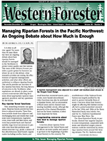 Cover of November/December 2015 Western Forester Issue