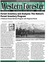 Cover of November/December 2013 Western Forester issue
