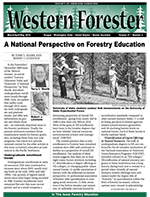 Cover of March/April/May 2012 Western Forester issue