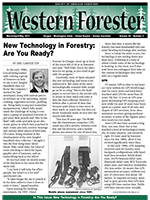 Cover of March/April/May 2011 Western Forester issue