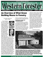 Cover of November/December 2011 Western Forester issue