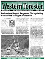 Cover of September/October 2011 Western Forester issue